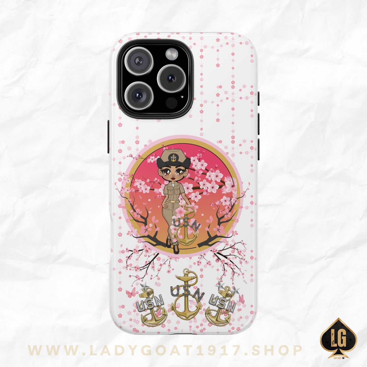 V3 Blossom Tough Phone Cases