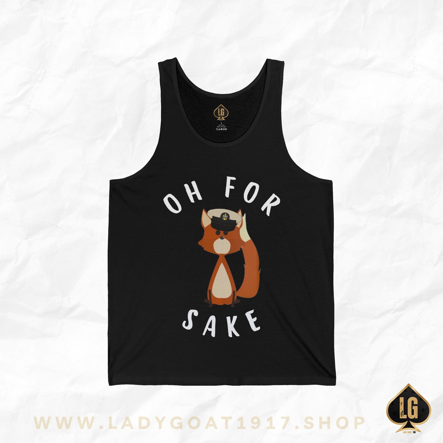 For 🦊 Sake ! Unisex Tank Top