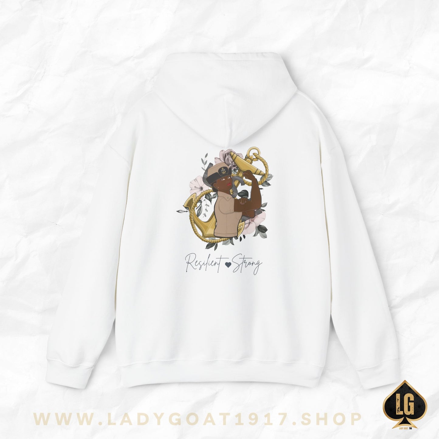 Resilient and Strong V5 Bucket Unisex Hoodie
