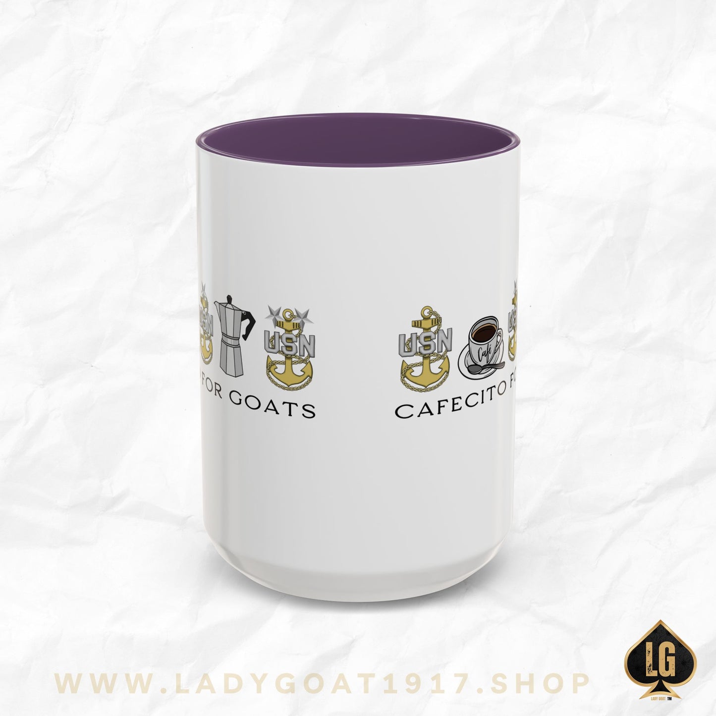 Cafecito for Goats Coffee Mug 15oz