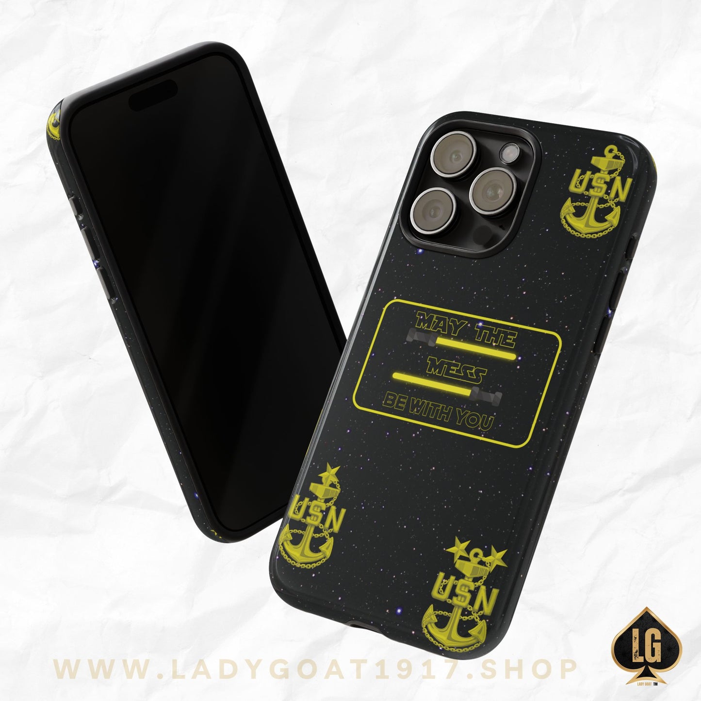 May The Mess Be With You !  Phone Case