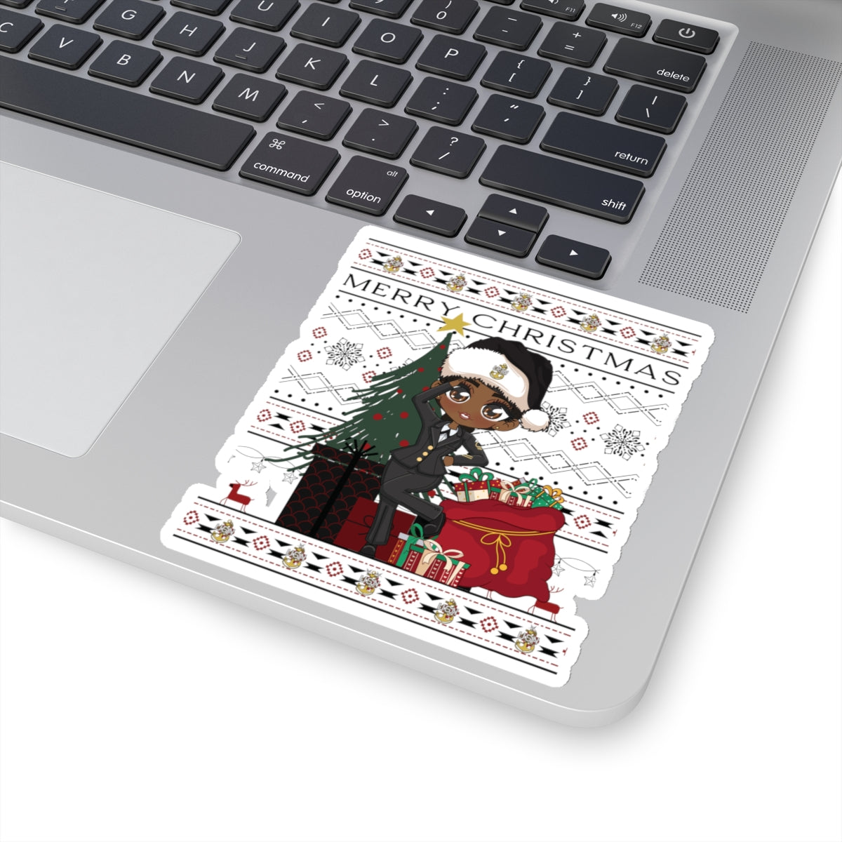 Christmas  Blues V2 Stickers