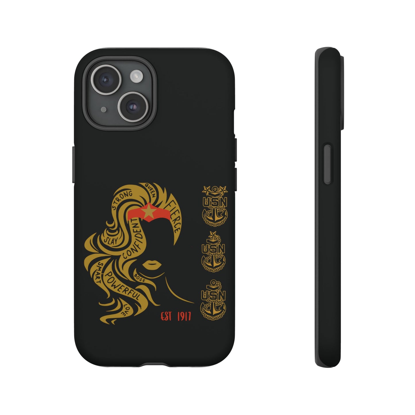 WW OG Long Hair Gold Phone Case