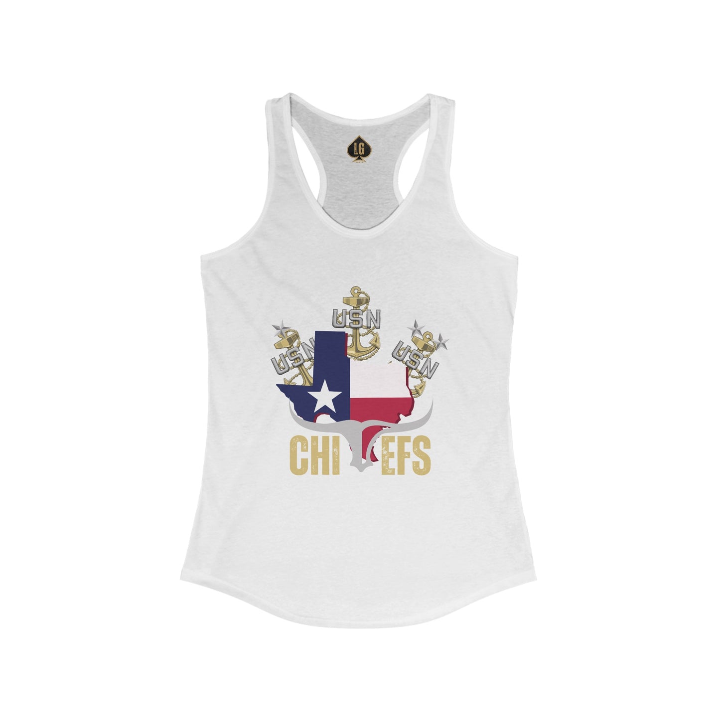 Texas Goats Women's Ideal Racerback Tank