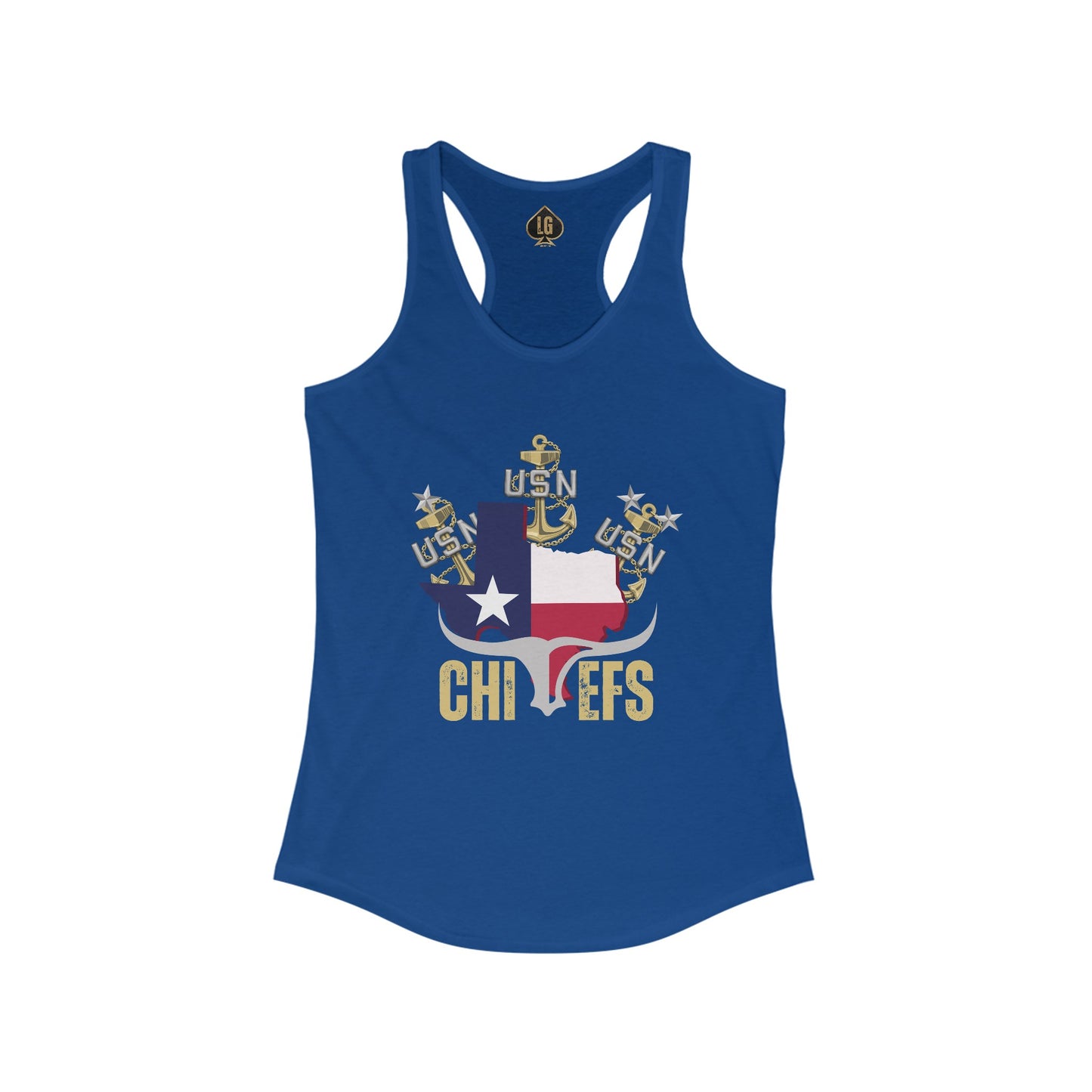 Texas Goats Women's Ideal Racerback Tank