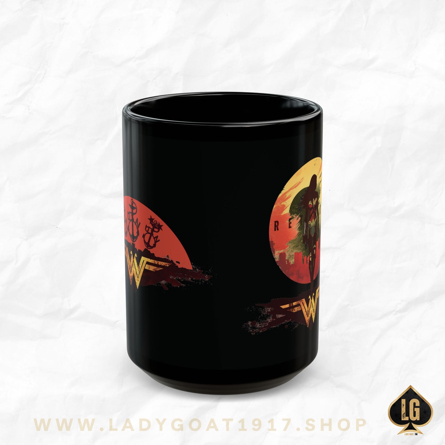 WW Retired Black Mug