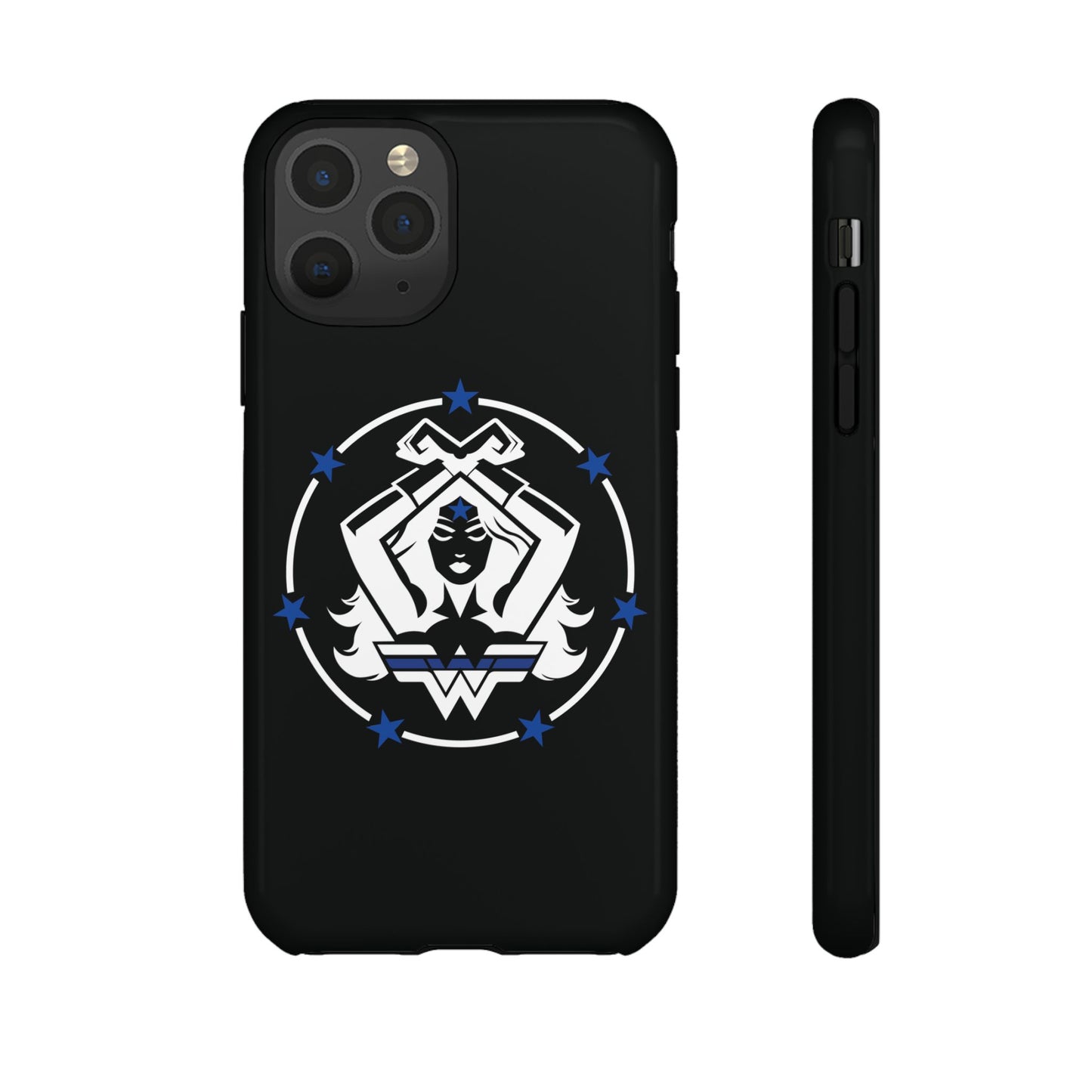 WW Blue Line Tough Phone Case