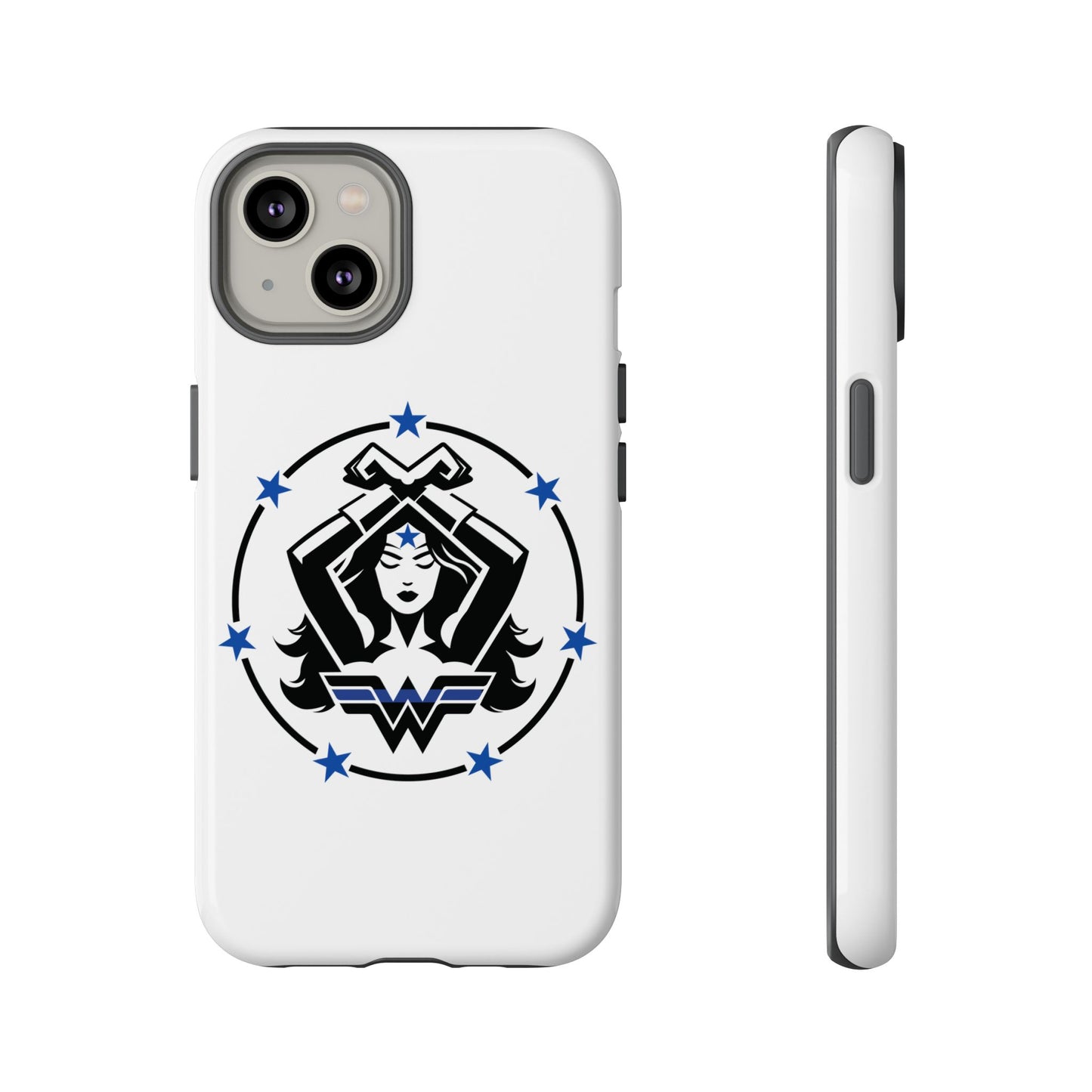 WW Blue Line Tough Phone Case V2