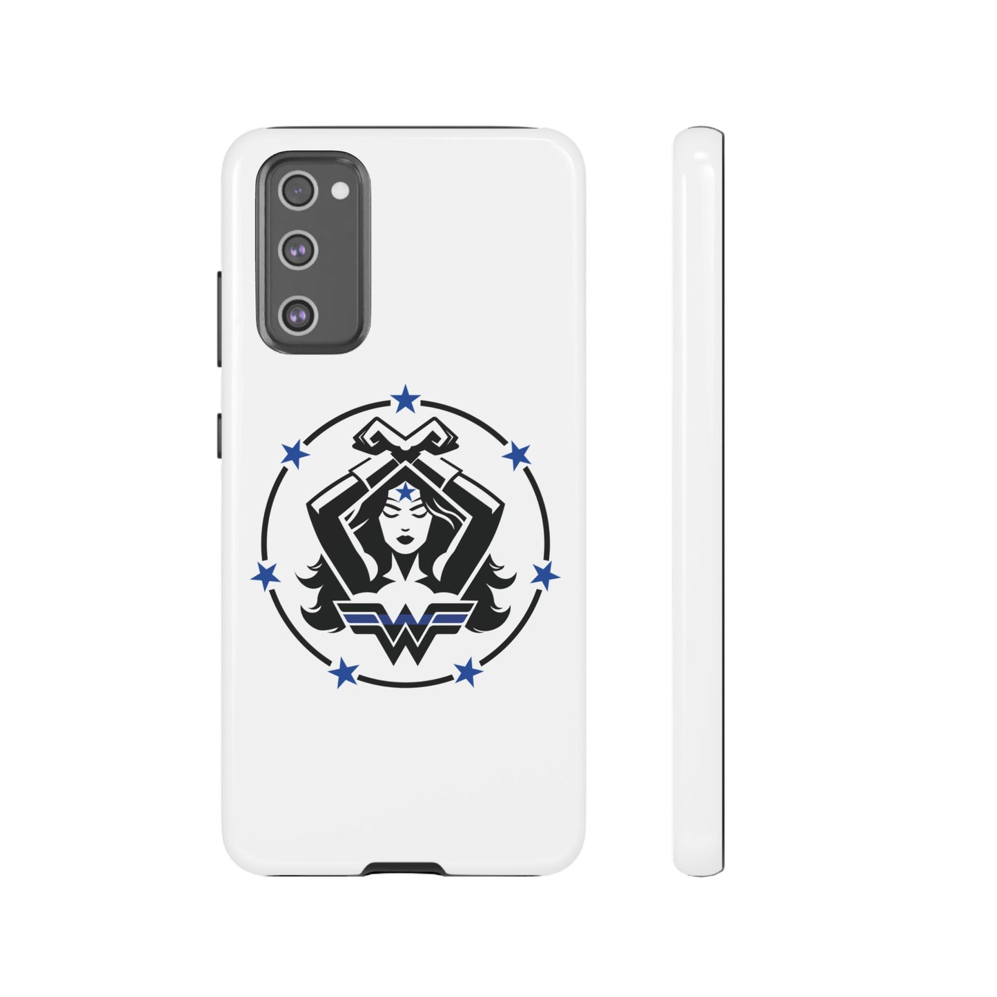 WW Blue Line Tough Phone Case V2
