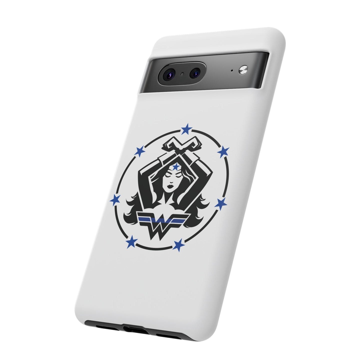 WW Blue Line Tough Phone Case V2