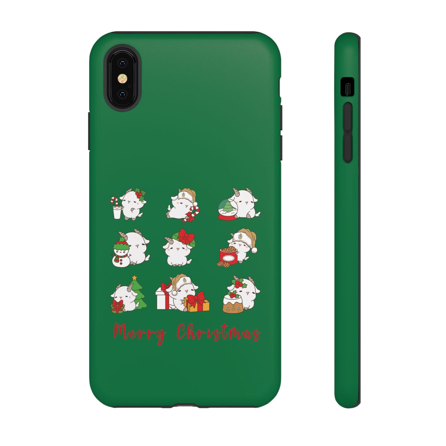Hello Goat Christmas V2 Tough Phone Case