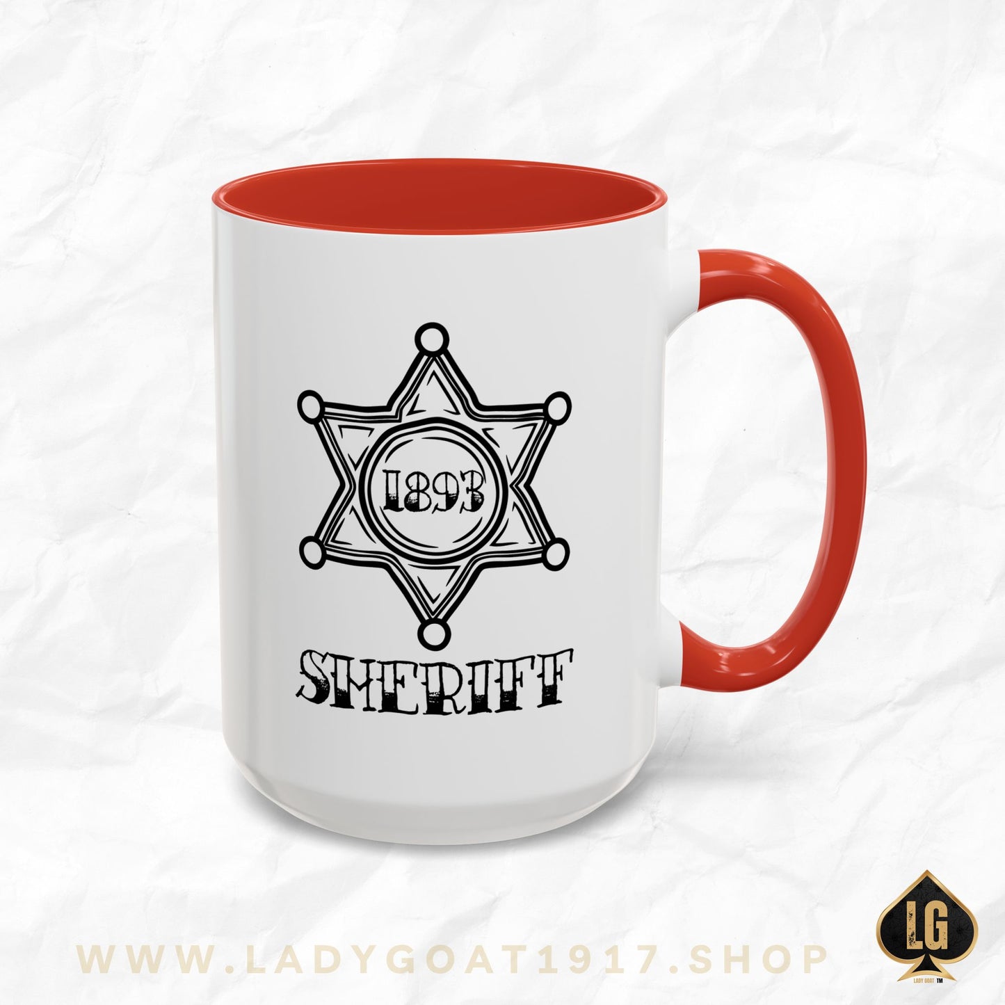 Sheriff Accent Coffee Mug 15oz