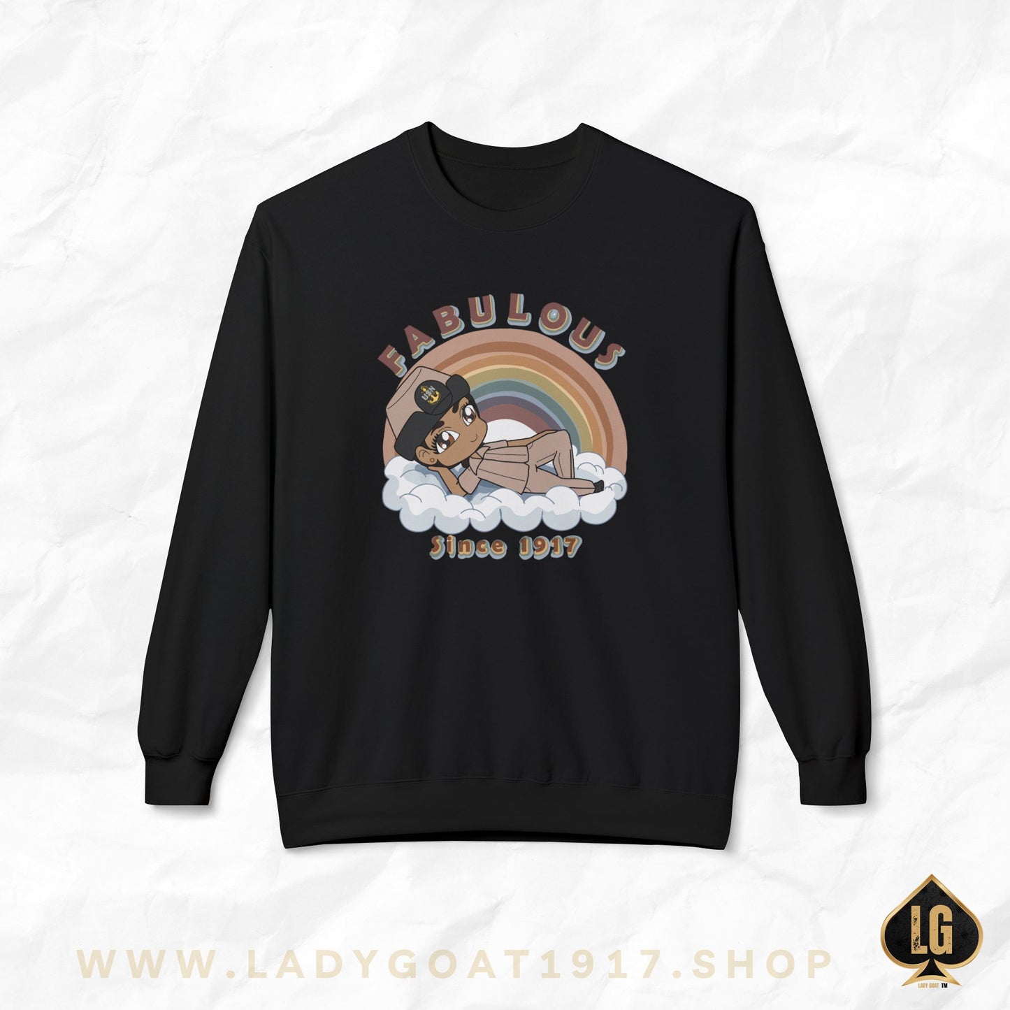 Fabulous V1 Unizex Softstyle Fleece Sweatshirt