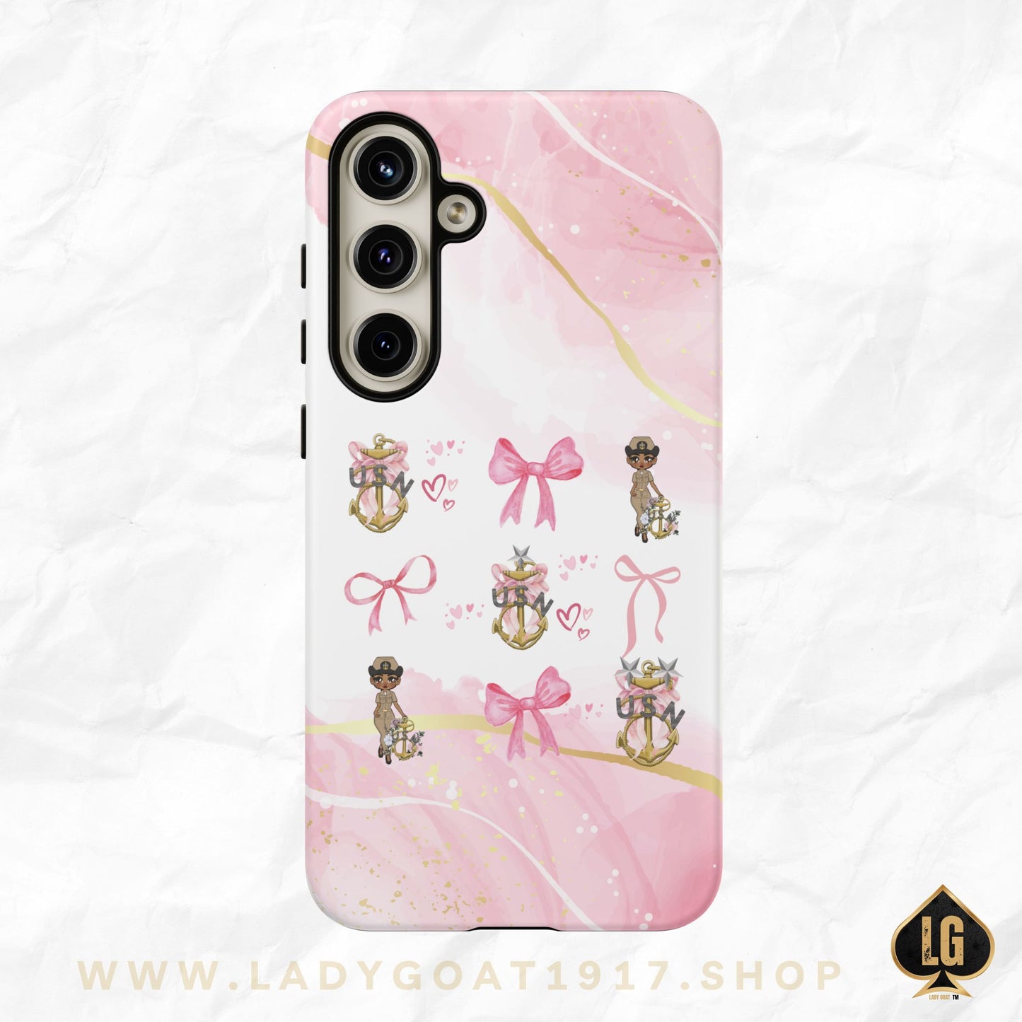 Lady Goat Coquette V2 Phone Case