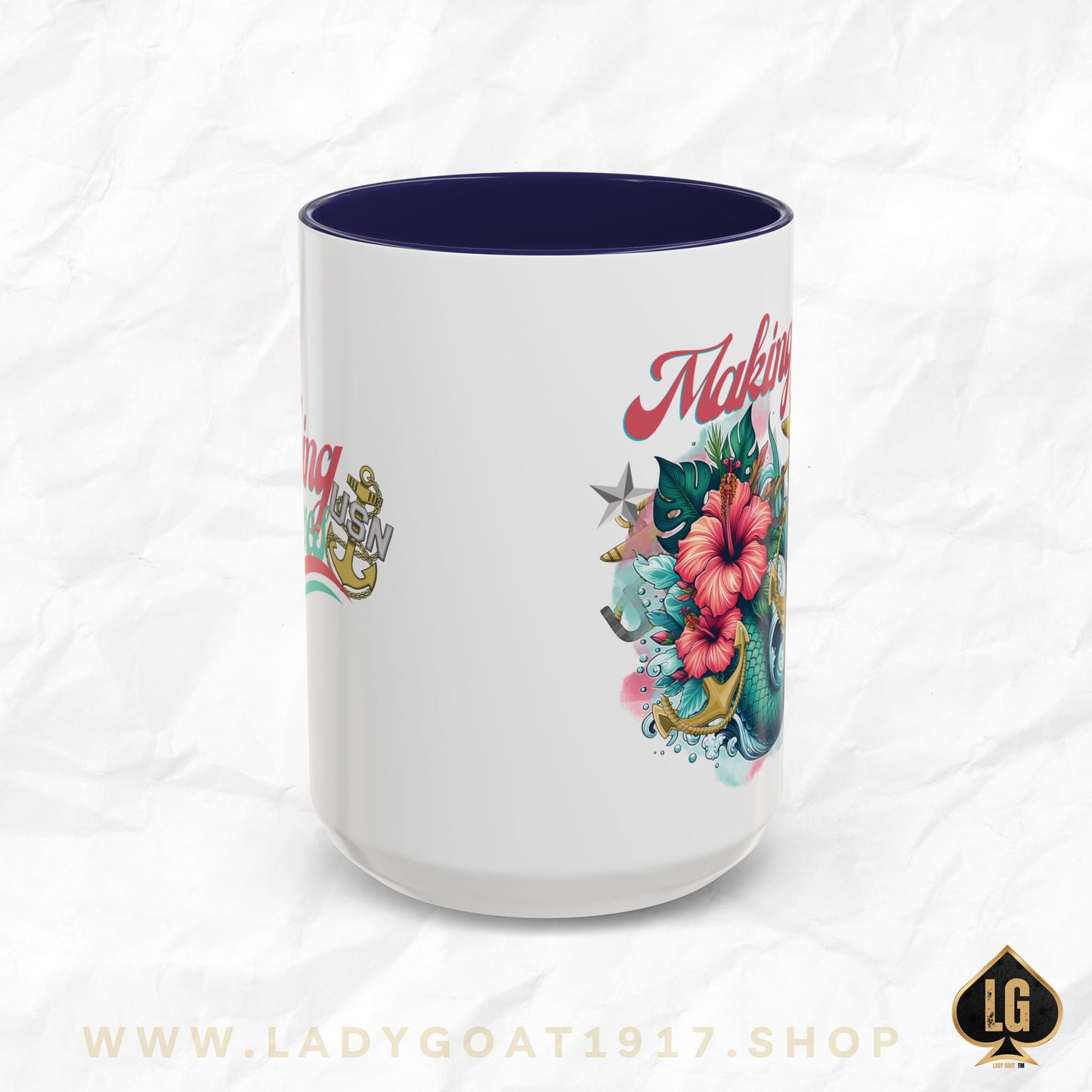 Making Waves Accent Coffee Mug 15oz
