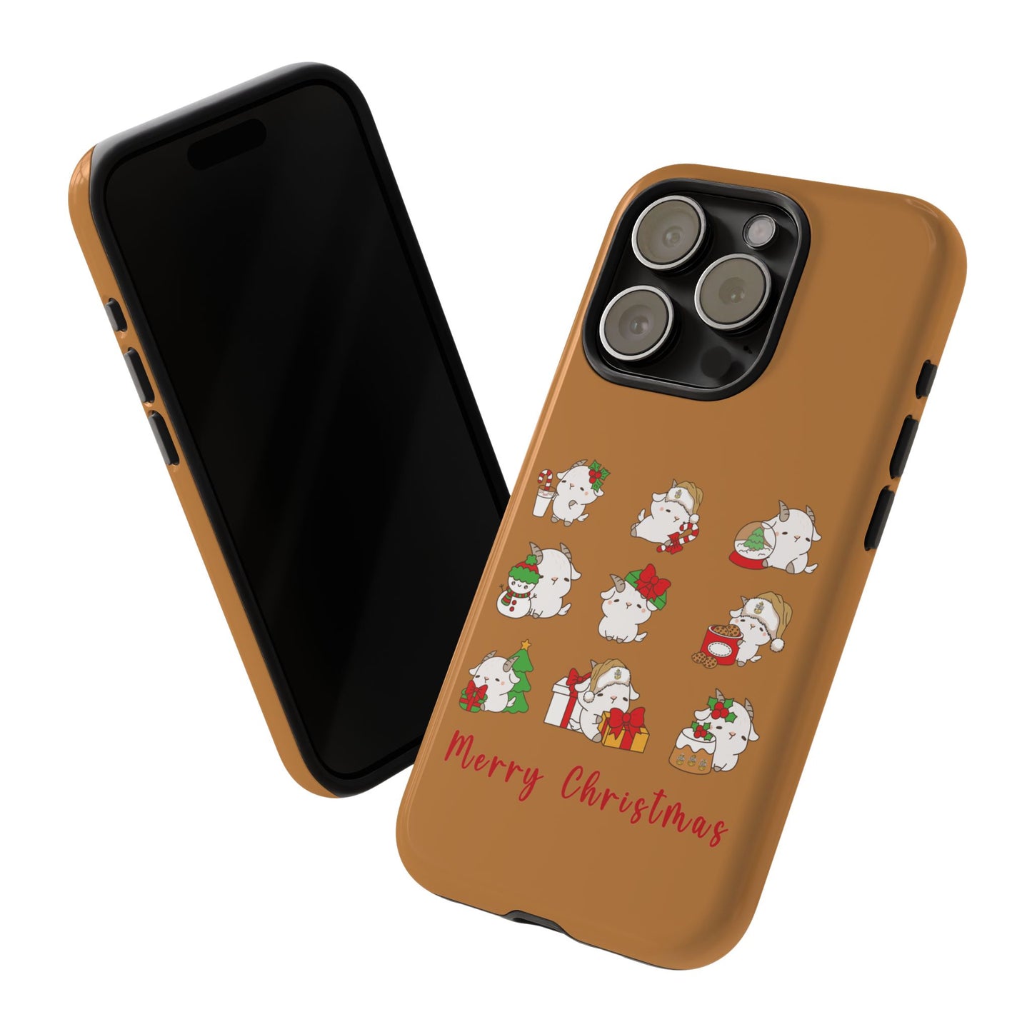 Hello Goat Christmas V1 Tough Phone Case