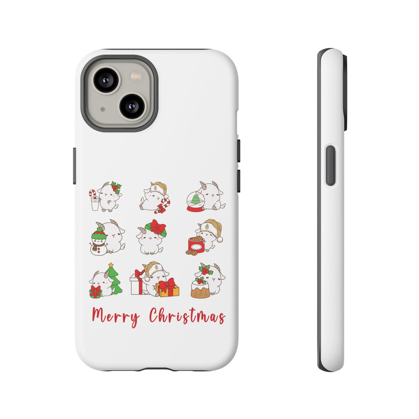 Hello Goat Christmas V3Tough Phone Case