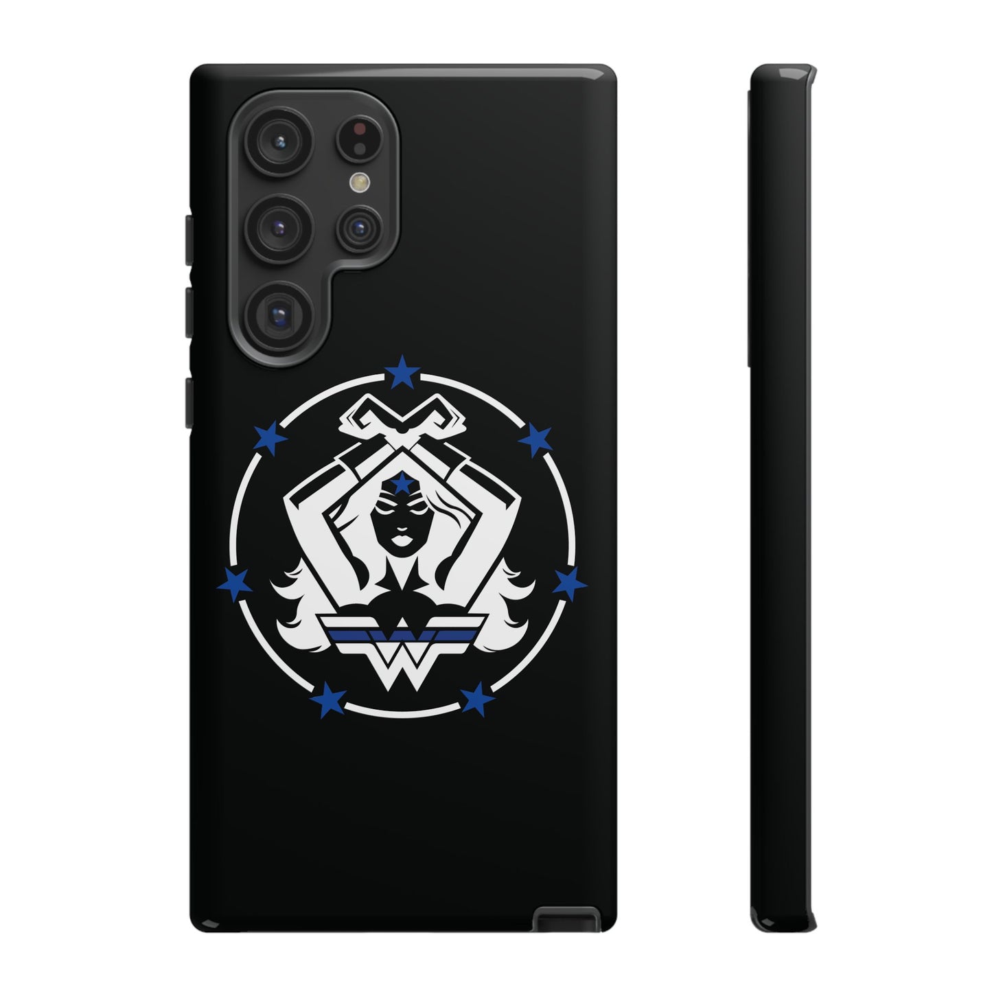 WW Blue Line Tough Phone Case