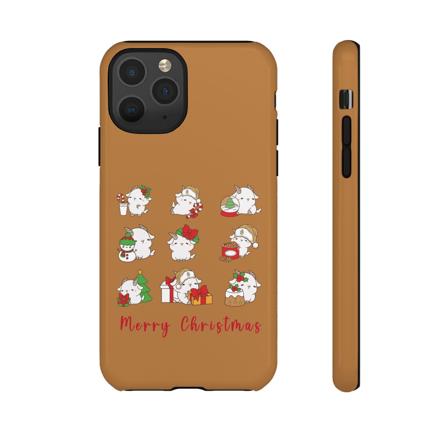 Hello Goat Christmas V1 Tough Phone Case