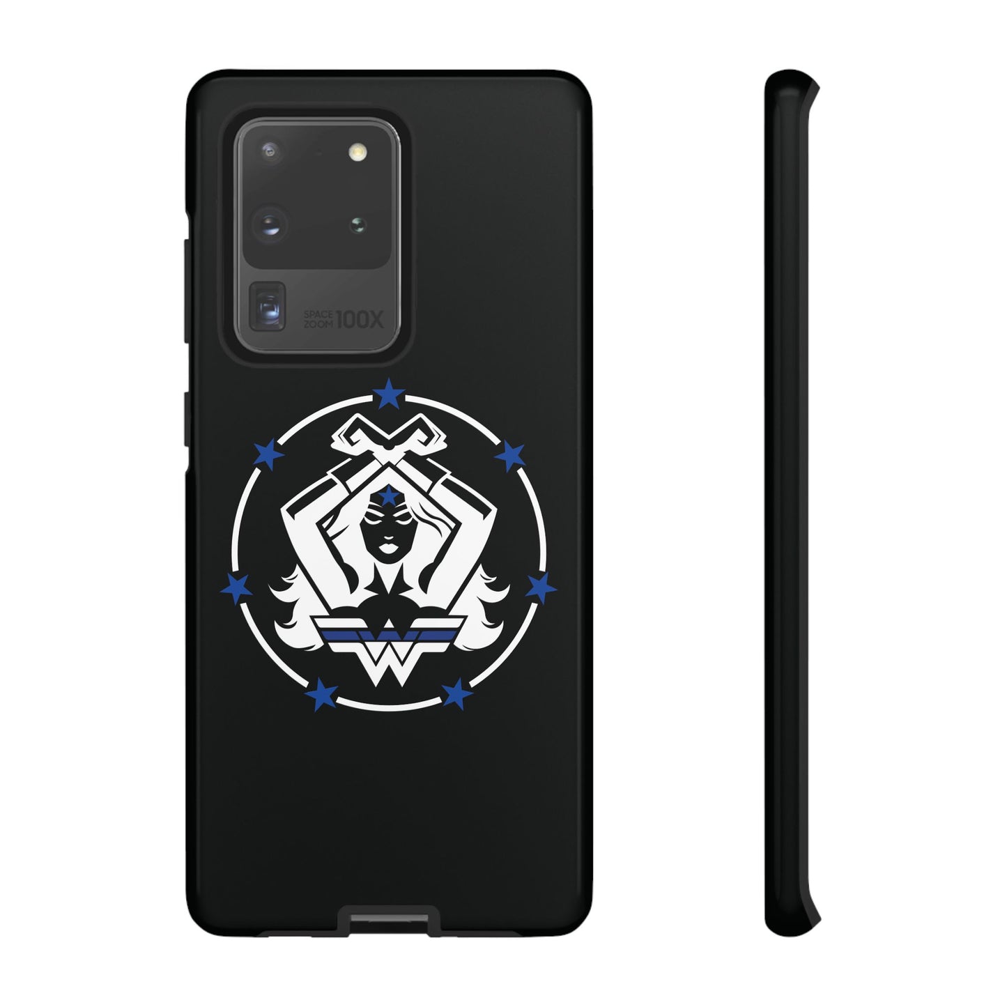 WW Blue Line Tough Phone Case