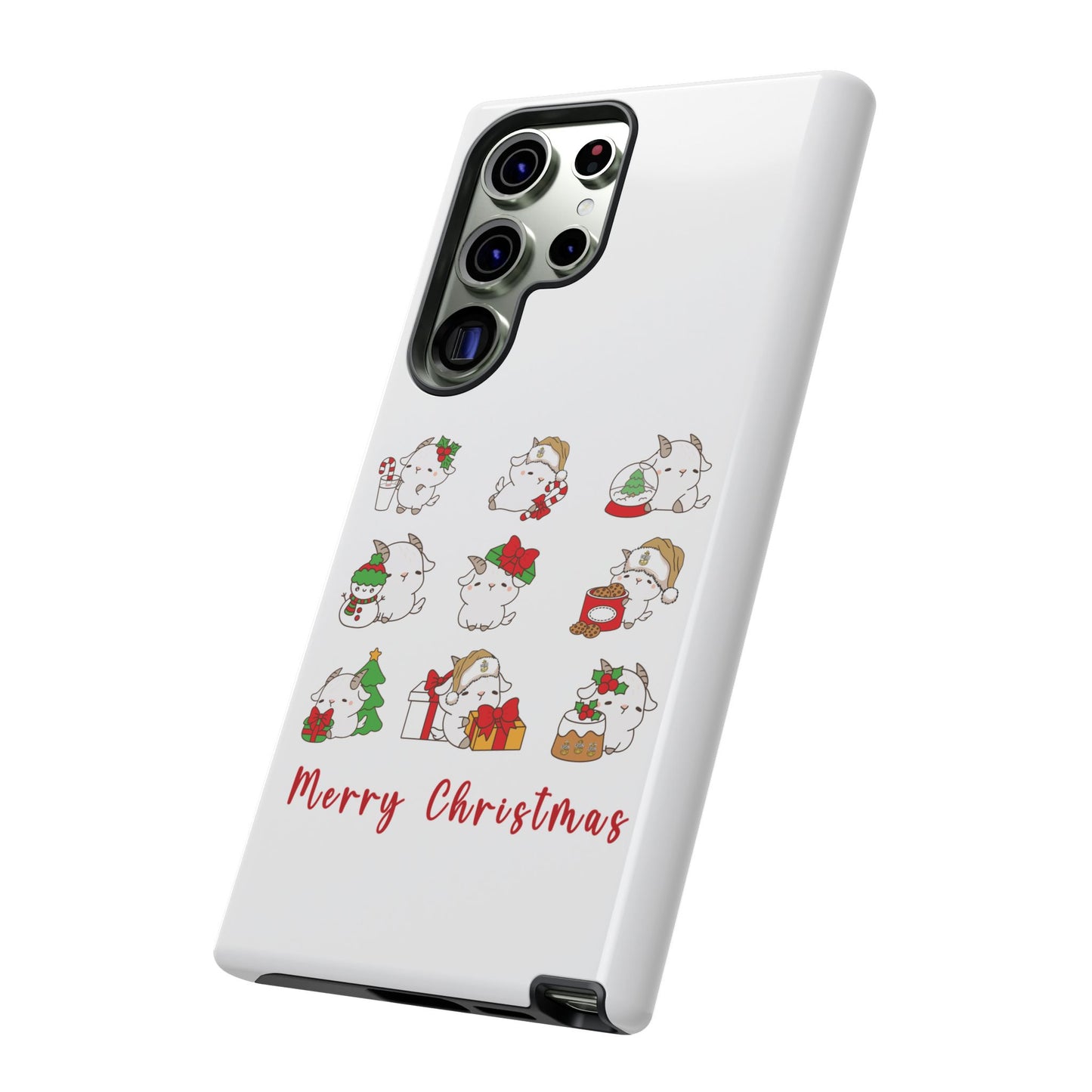 Hello Goat Christmas V3Tough Phone Case