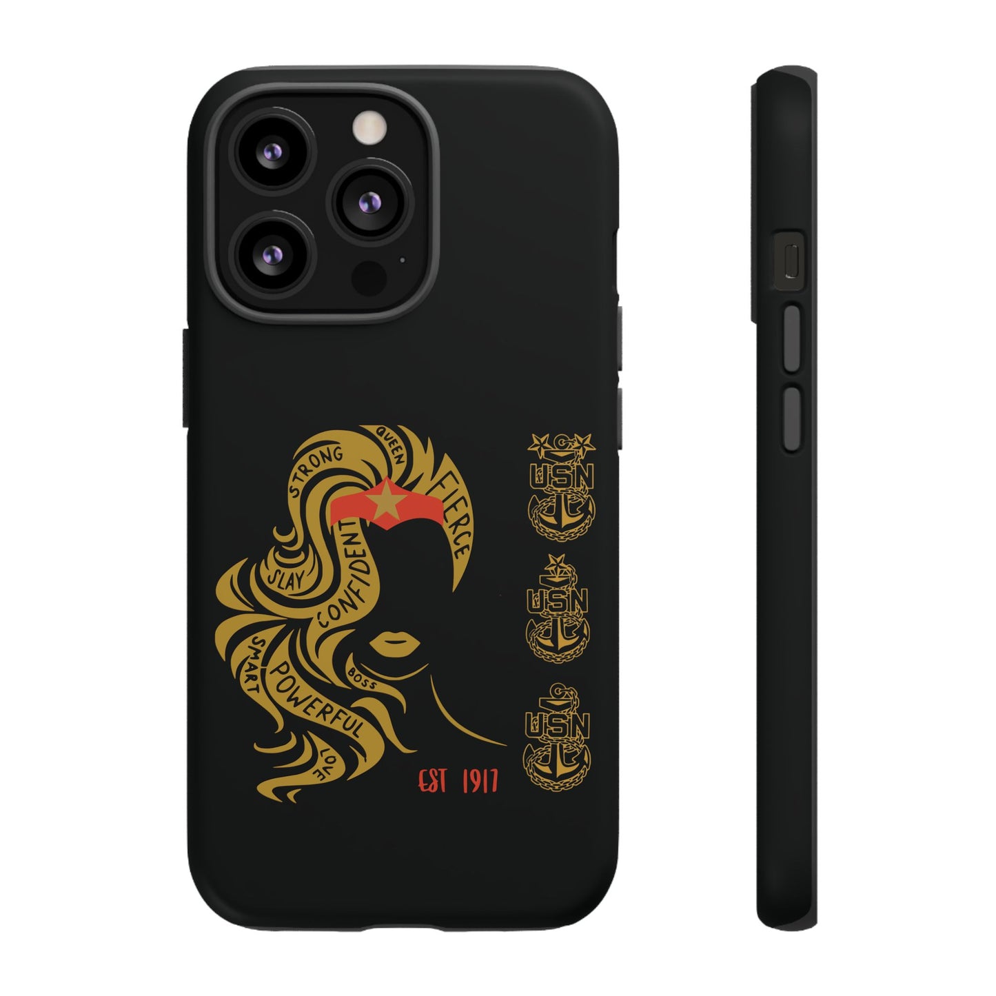 WW OG Long Hair Gold Phone Case