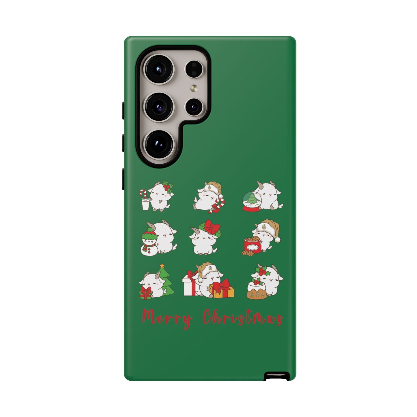 Hello Goat Christmas V2 Tough Phone Case