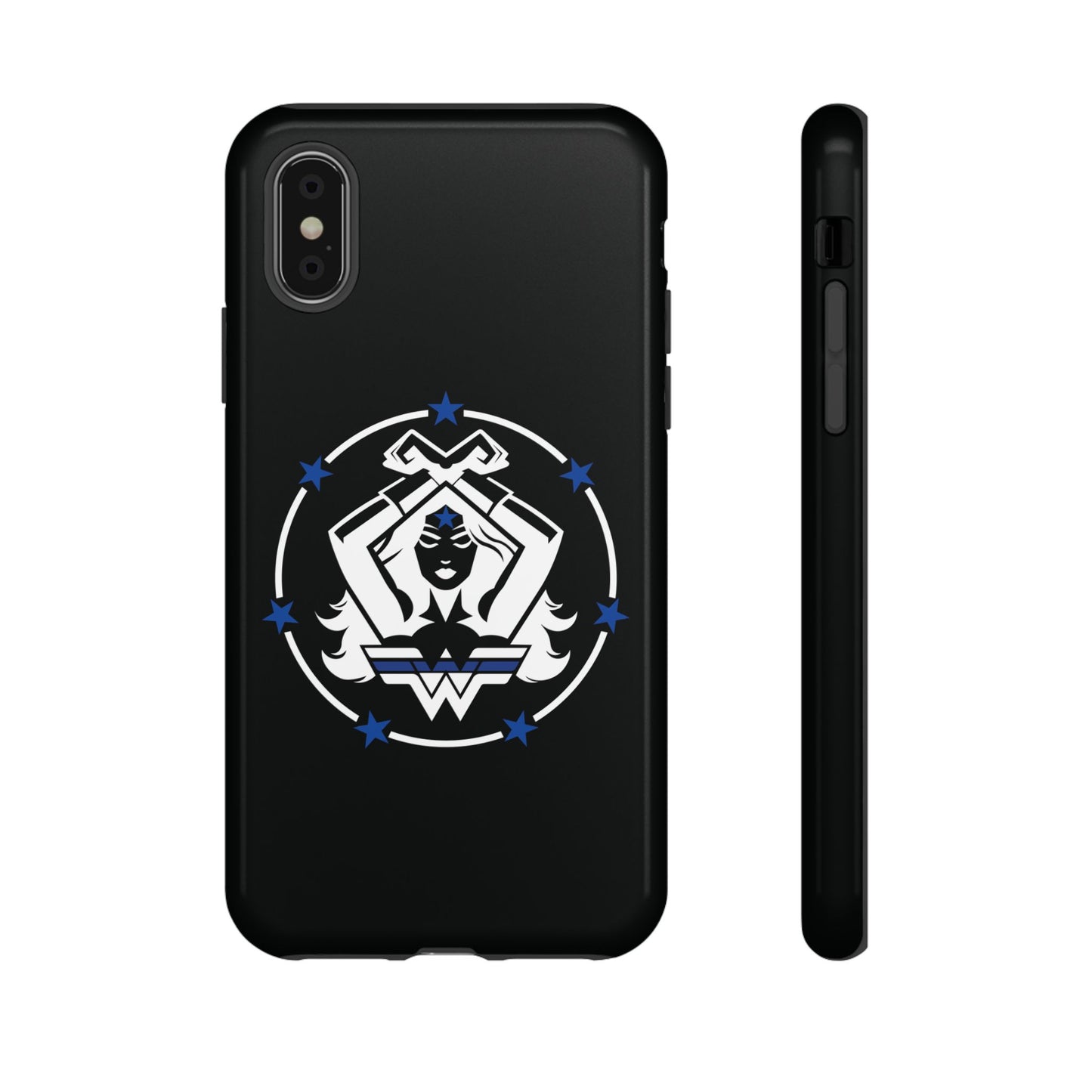 WW Blue Line Tough Phone Case