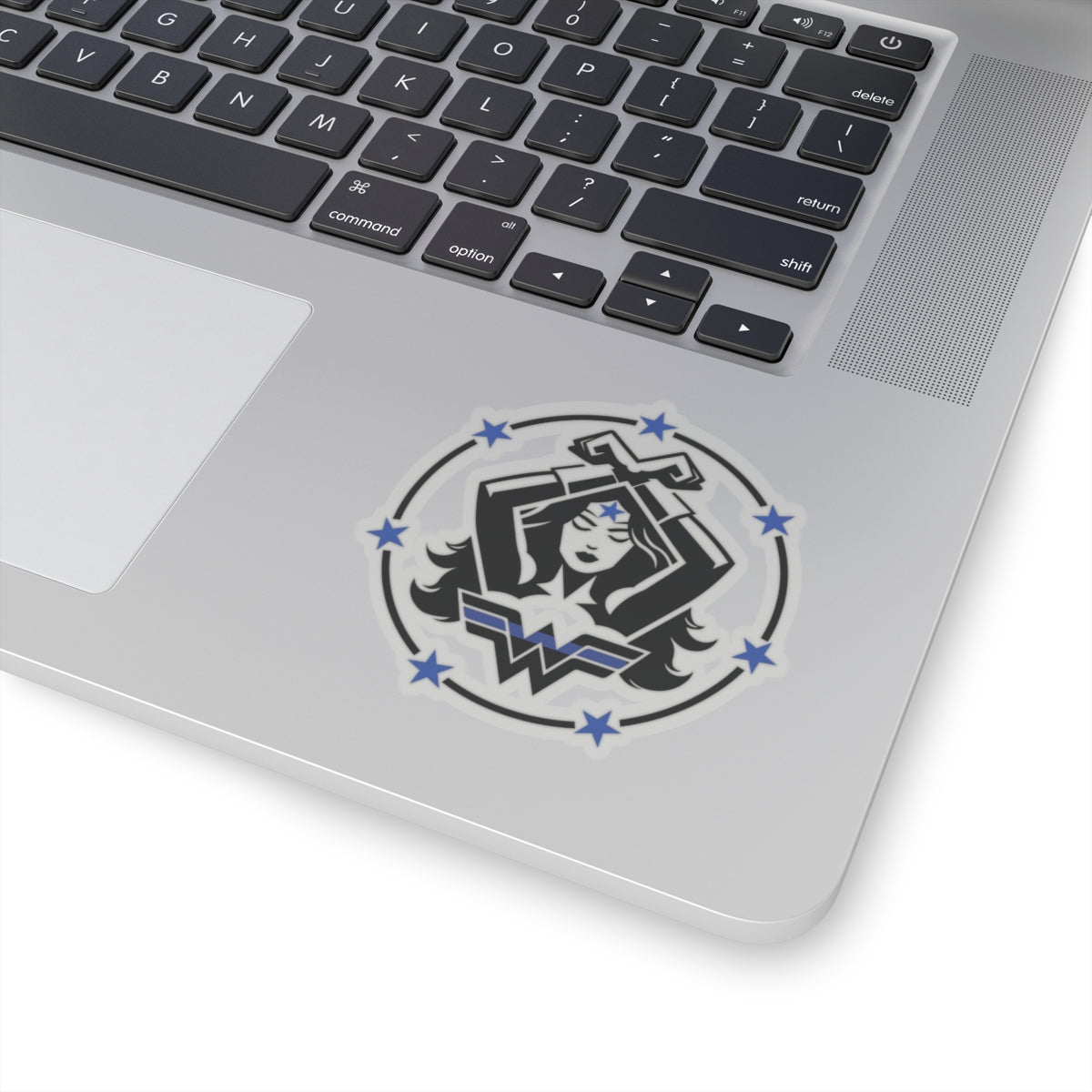 WW Blue Line Sticker V1