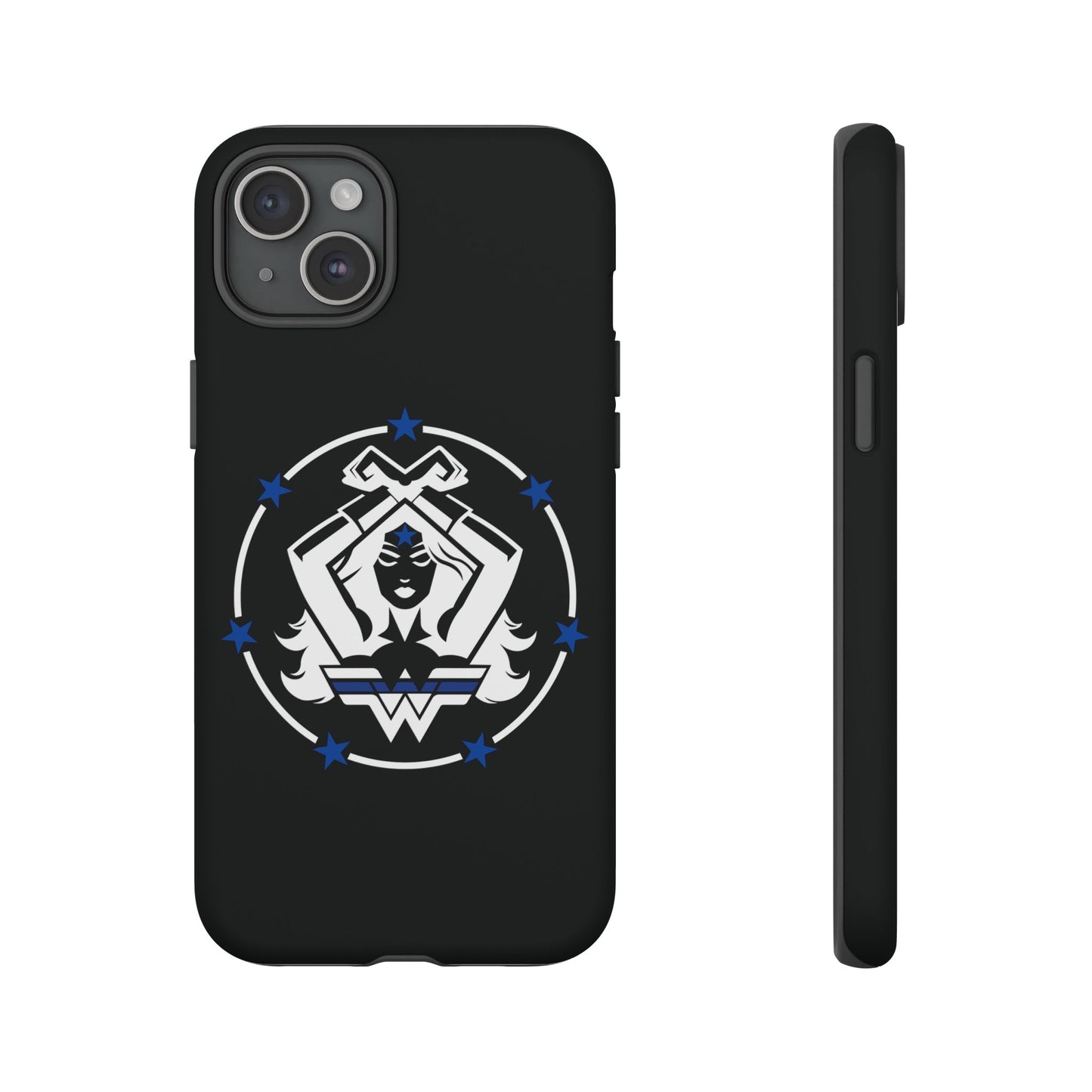 WW Blue Line Tough Phone Case