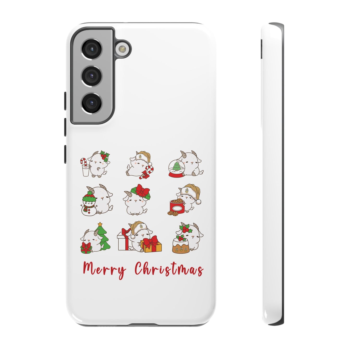 Hello Goat Christmas V3Tough Phone Case