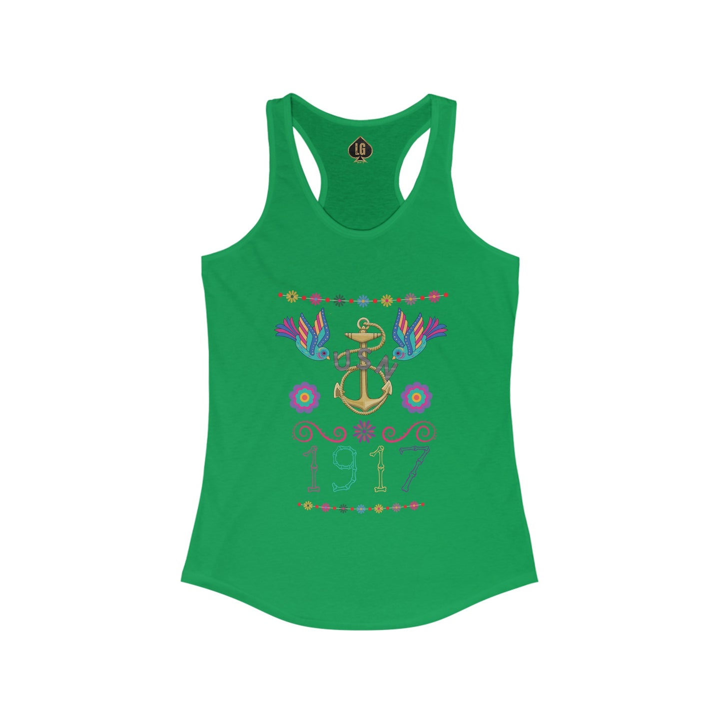 Jefa 1917 DLM Women's Ideal Racerback Tank