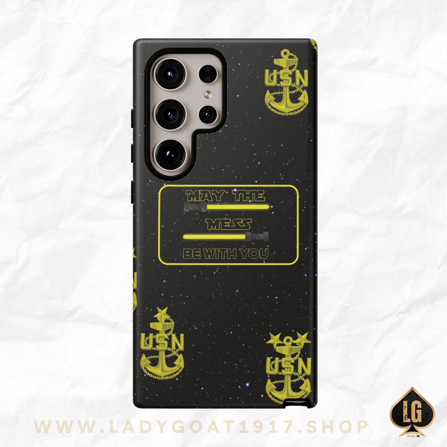 May The Mess Be With You !  Phone Case