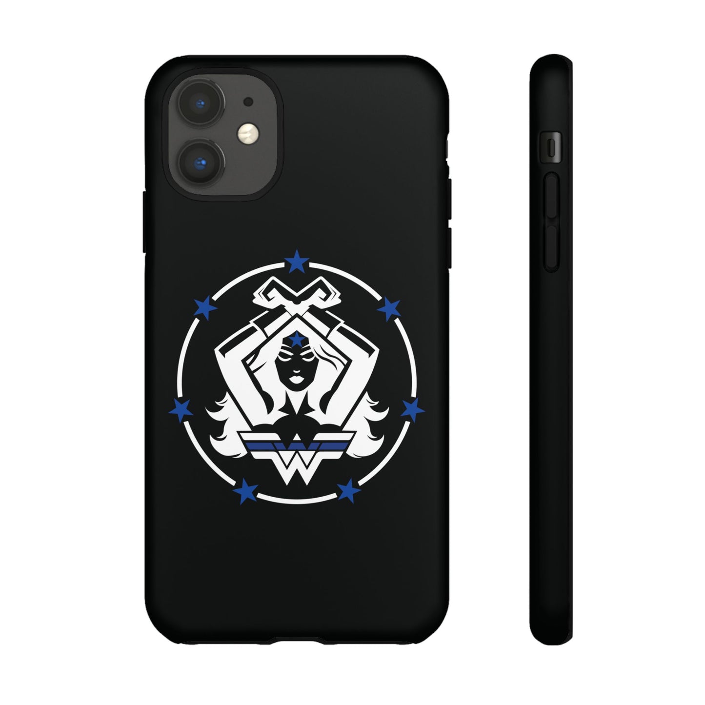 WW Blue Line Tough Phone Case