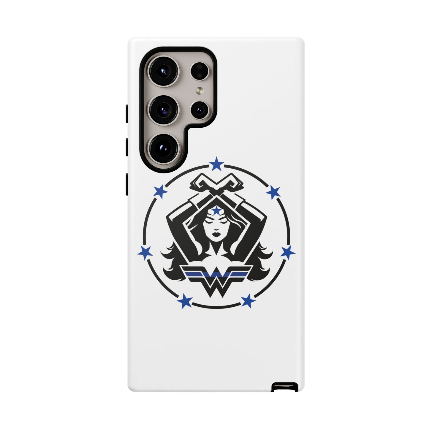 WW Blue Line Tough Phone Case V2