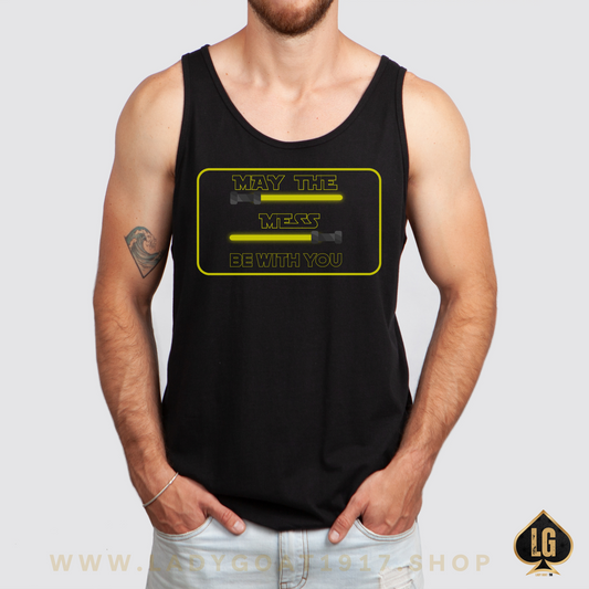 May The Mess Be With You ! Unisex Tank Top