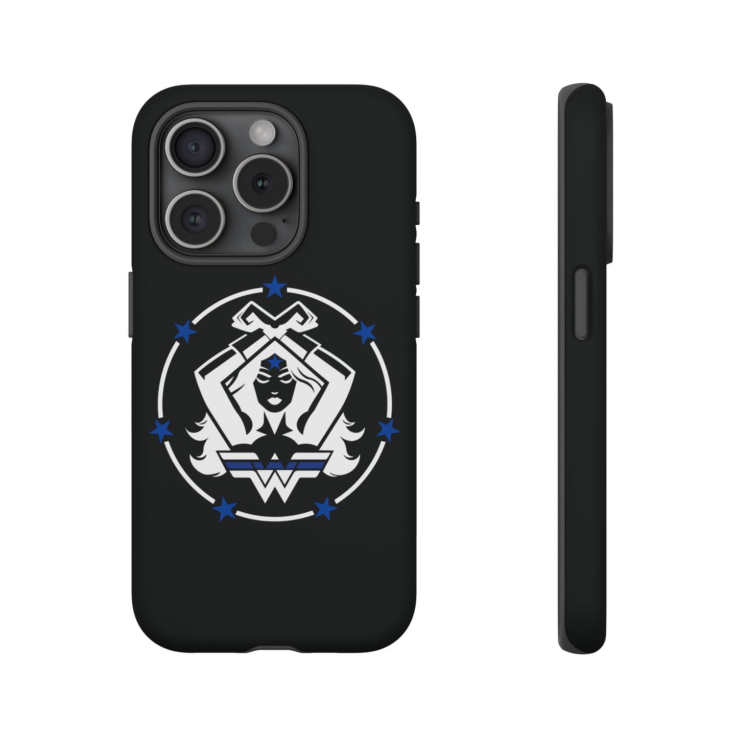 WW Blue Line Tough Phone Case