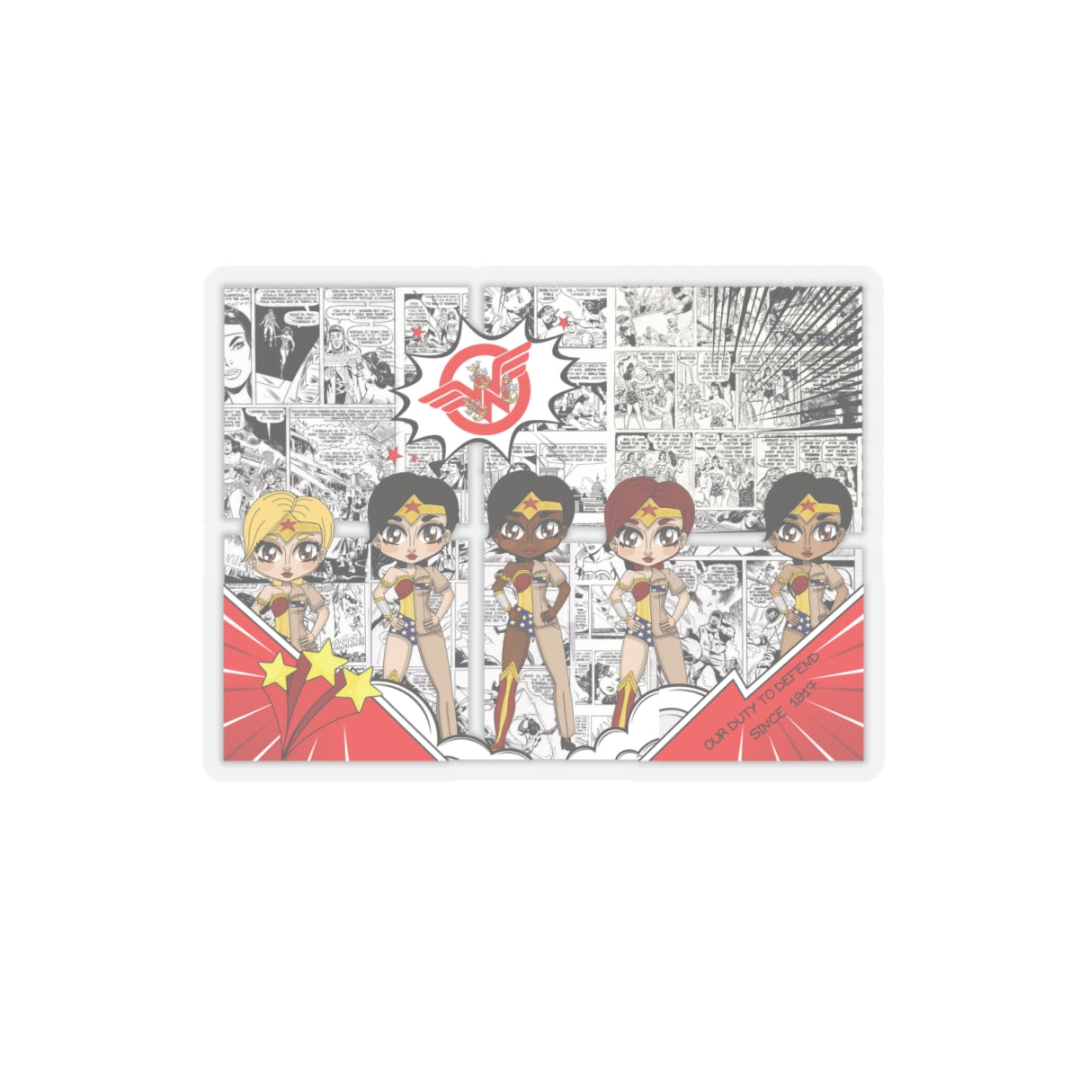 WW Newsflash Stickers