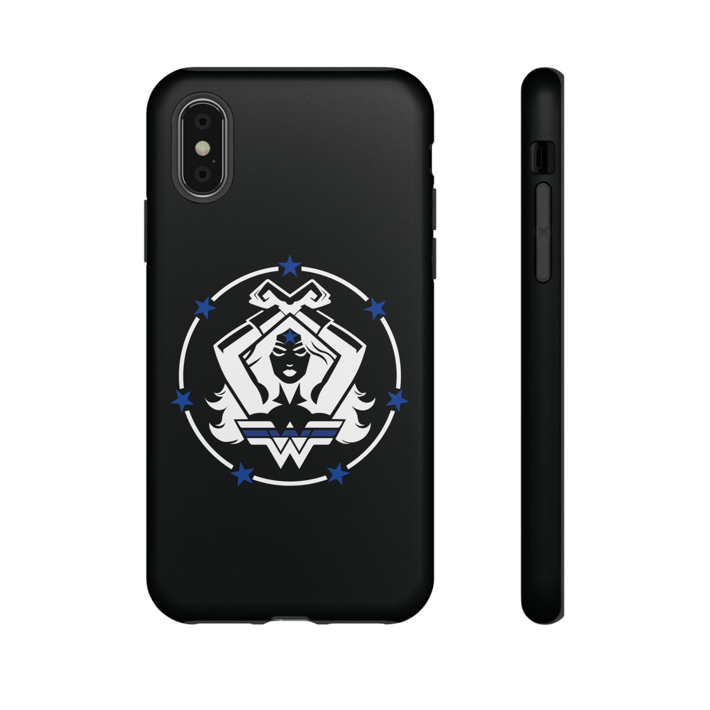 WW Blue Line Tough Phone Case