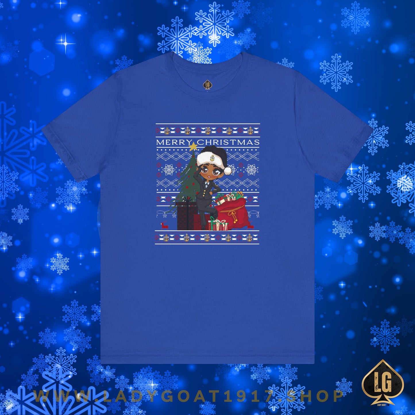 Christmas Blues V1 Unisex Tee