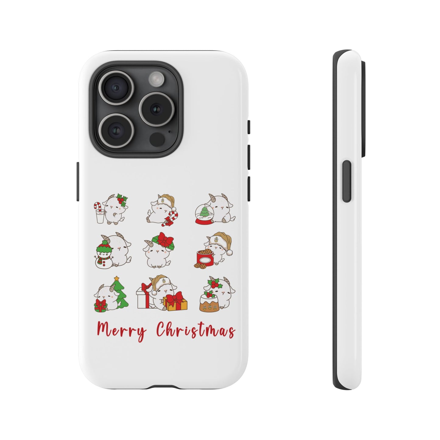 Hello Goat Christmas V3Tough Phone Case