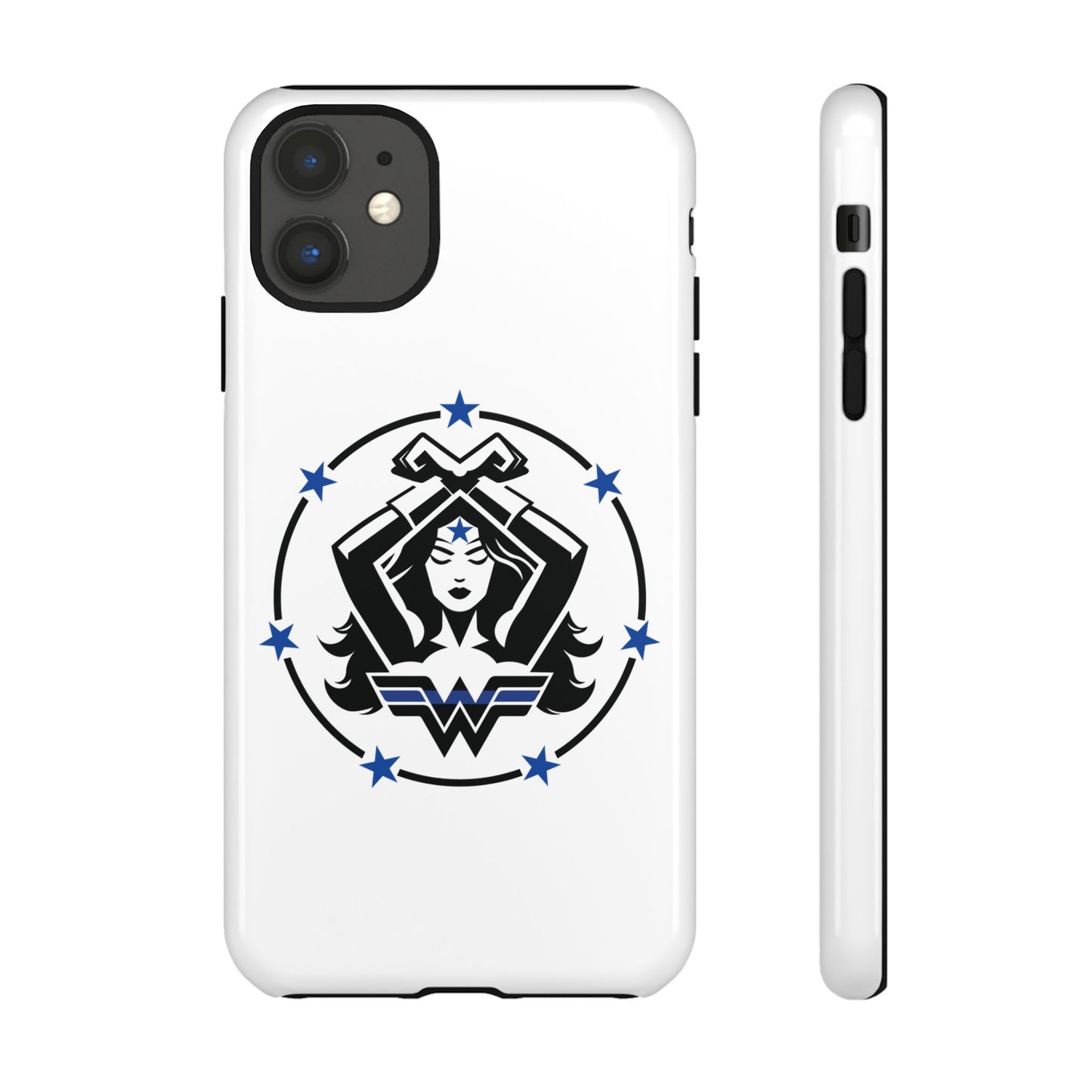 WW Blue Line Tough Phone Case V2