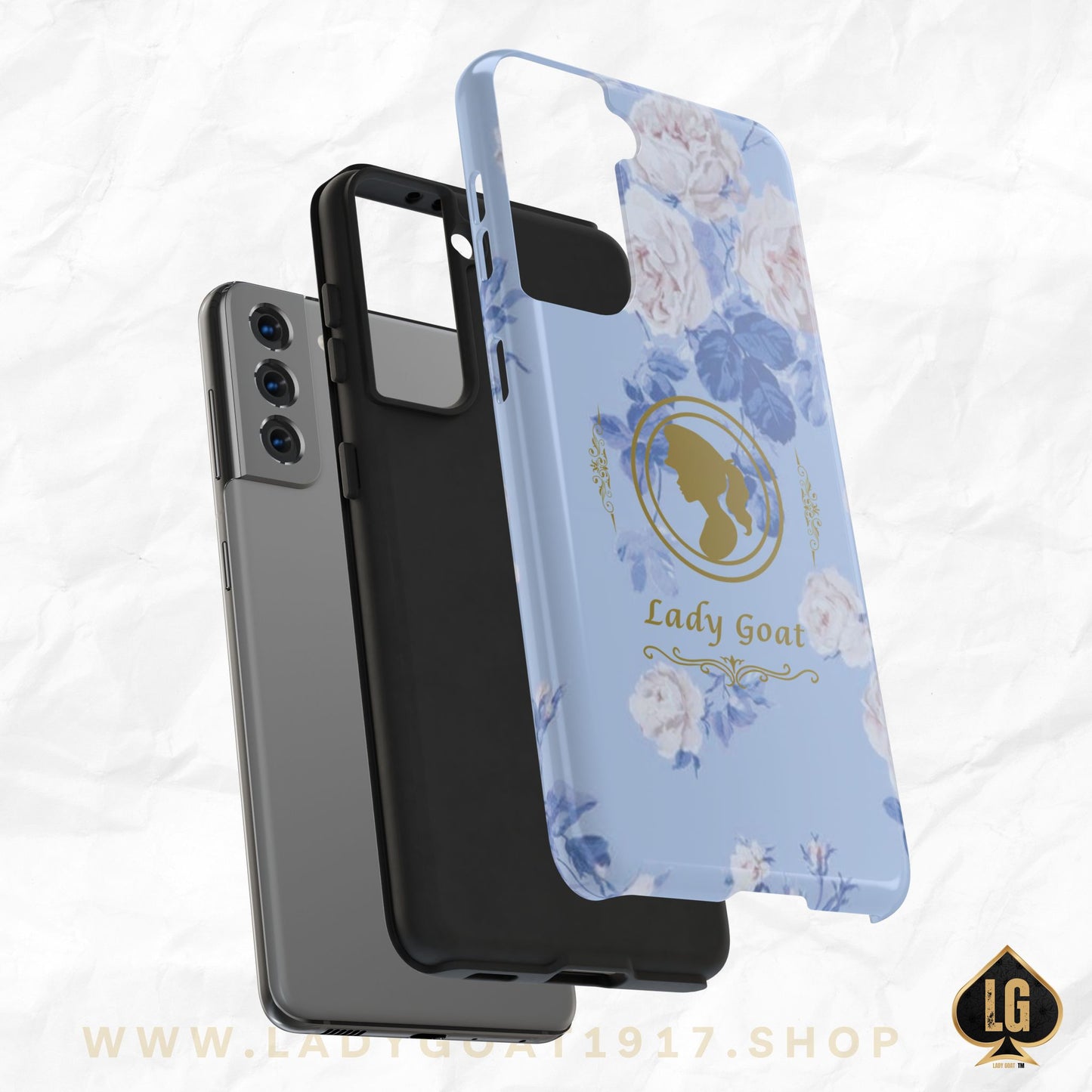 LADYGOATFANCY V2  Tough Phone Cases