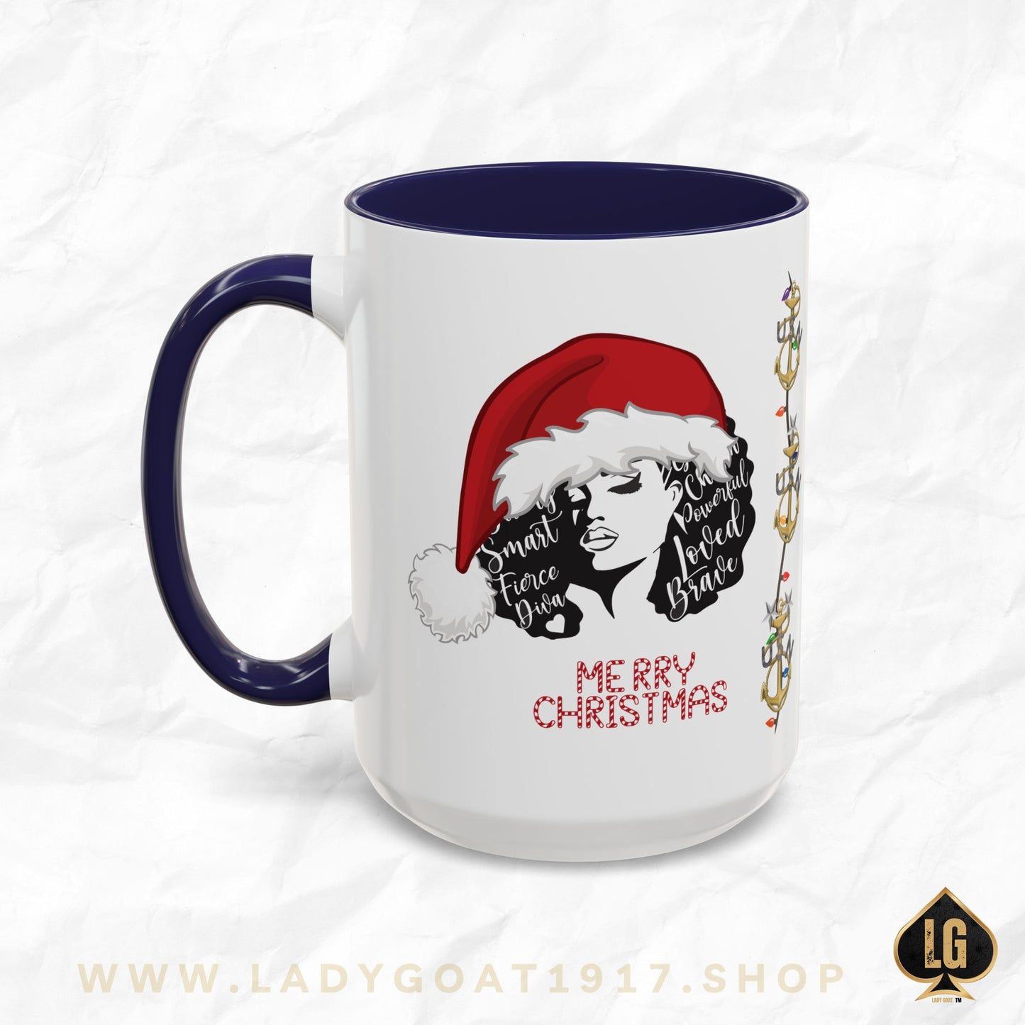 WW Diva OG Christmas 15oz Mug