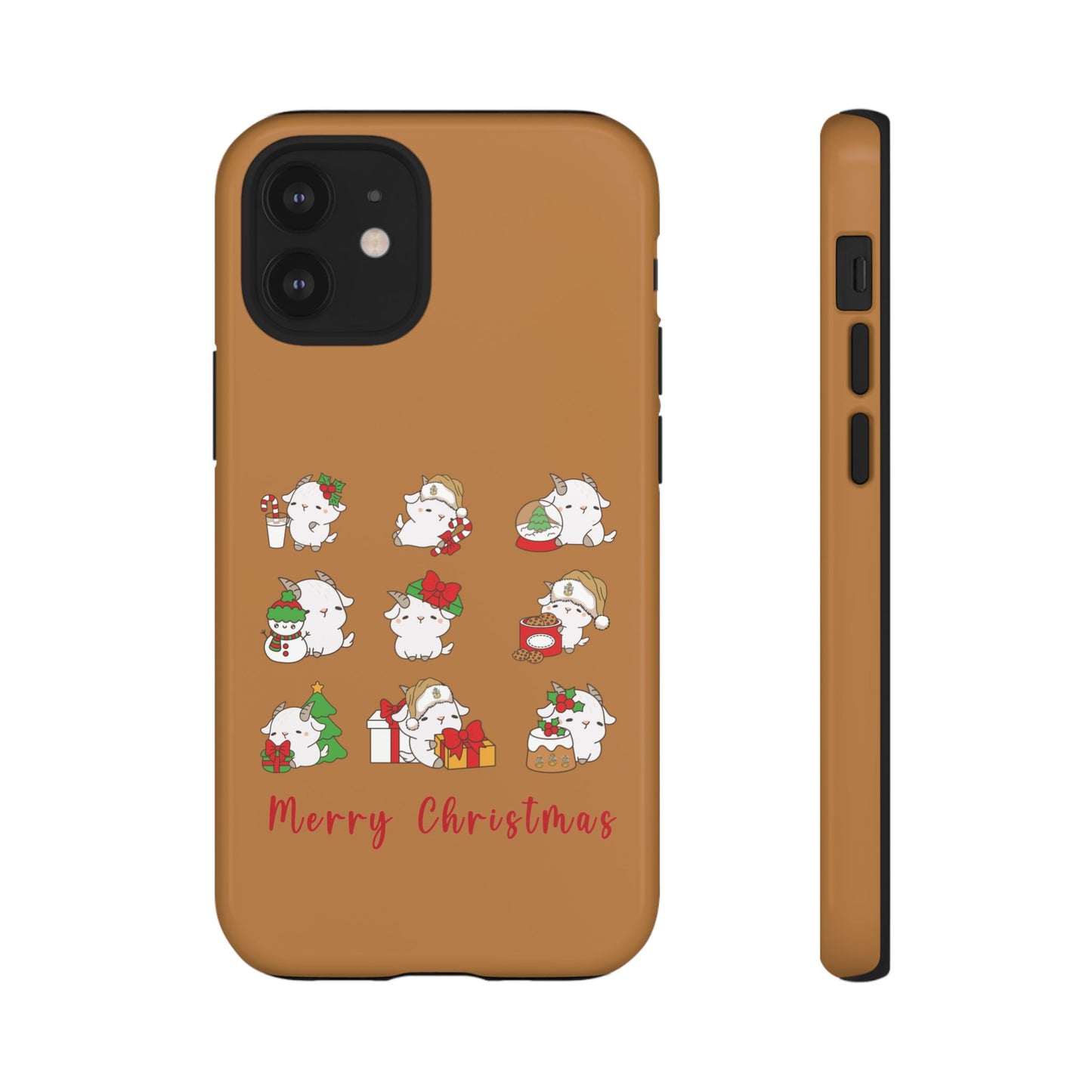 Hello Goat Christmas V1 Tough Phone Case