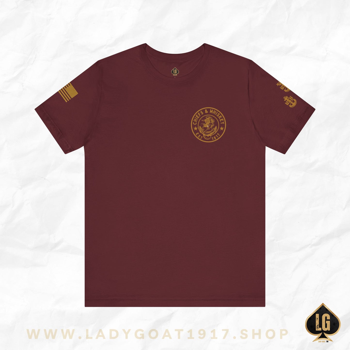 Chiefs and Whiskey V1 Unisex Tee