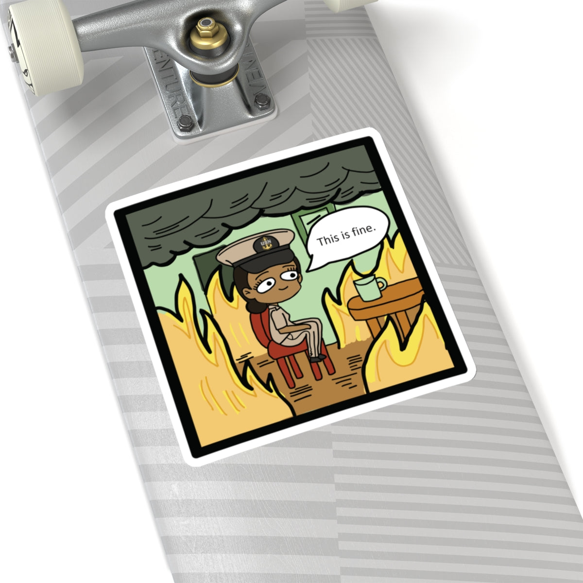 This is Fine ! V5 CPO Stickers