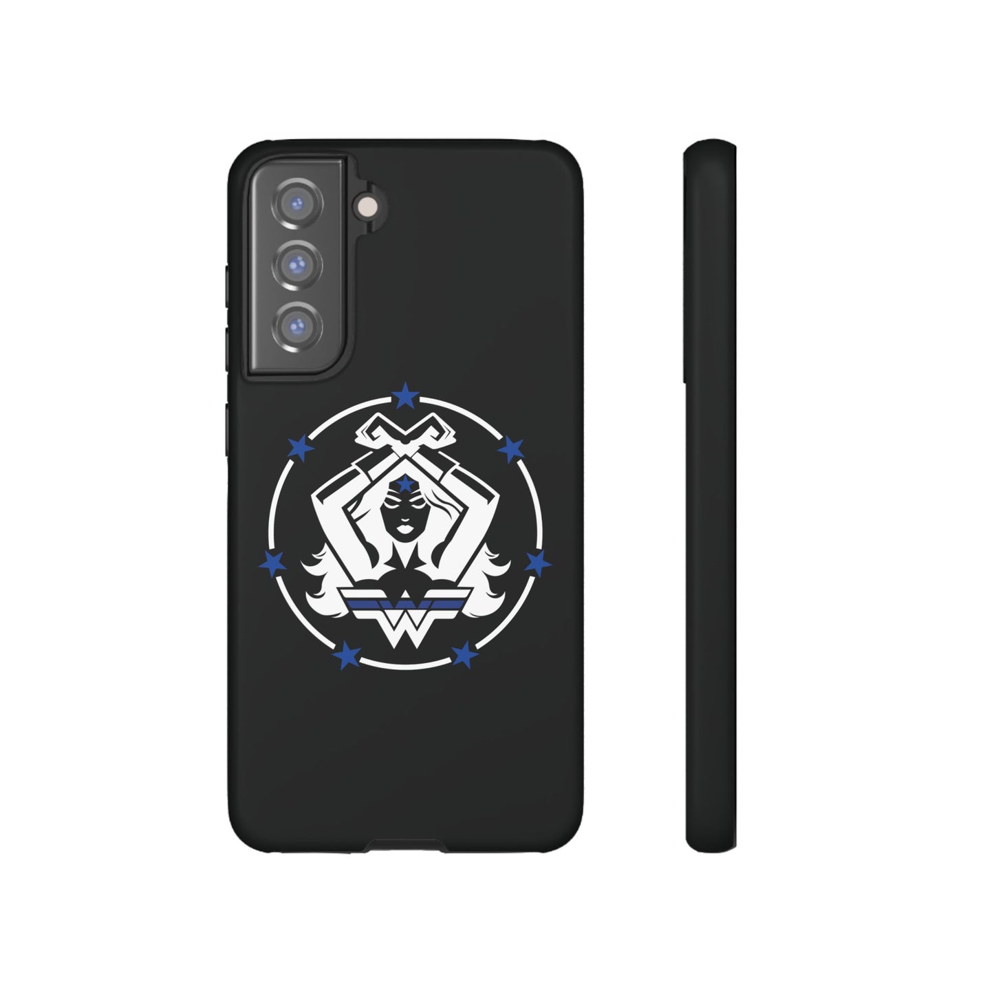 WW Blue Line Tough Phone Case