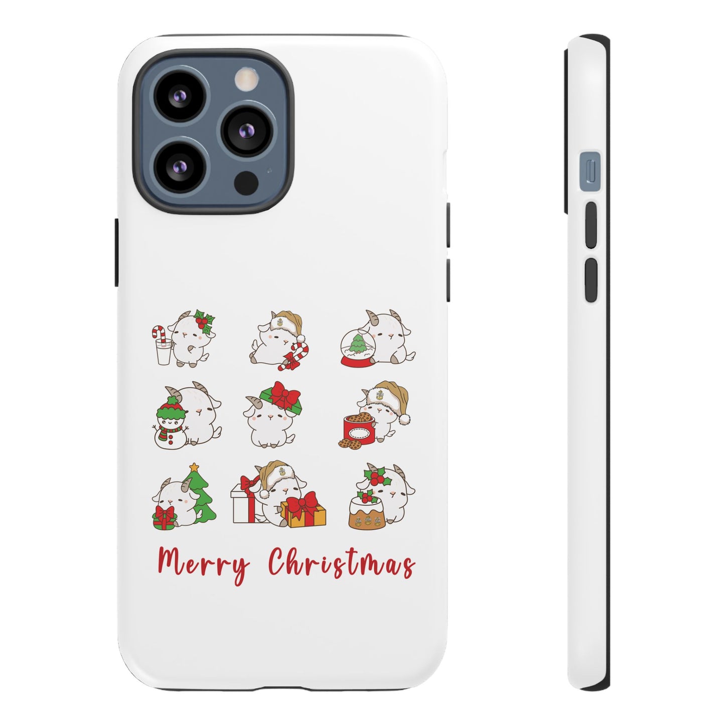 Hello Goat Christmas V3Tough Phone Case