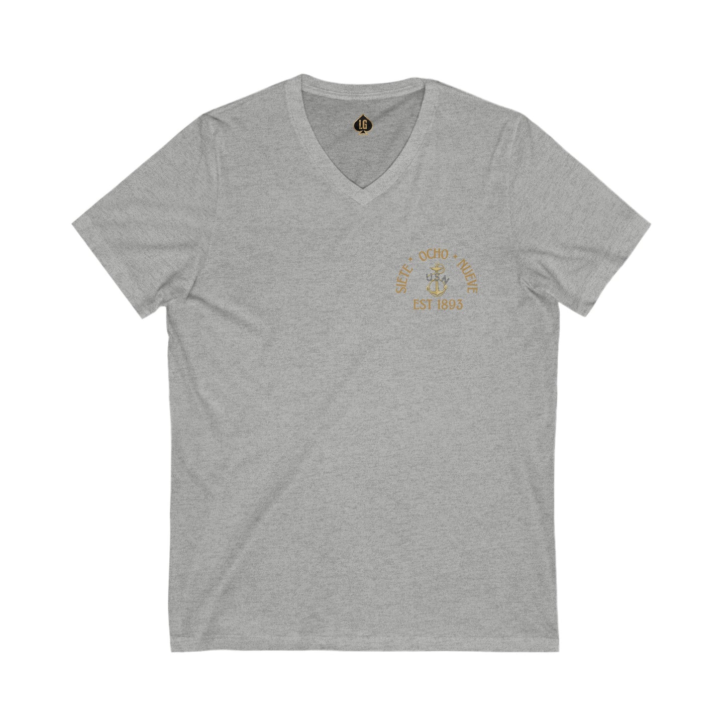 La Jefa Womens V-Neck Tee